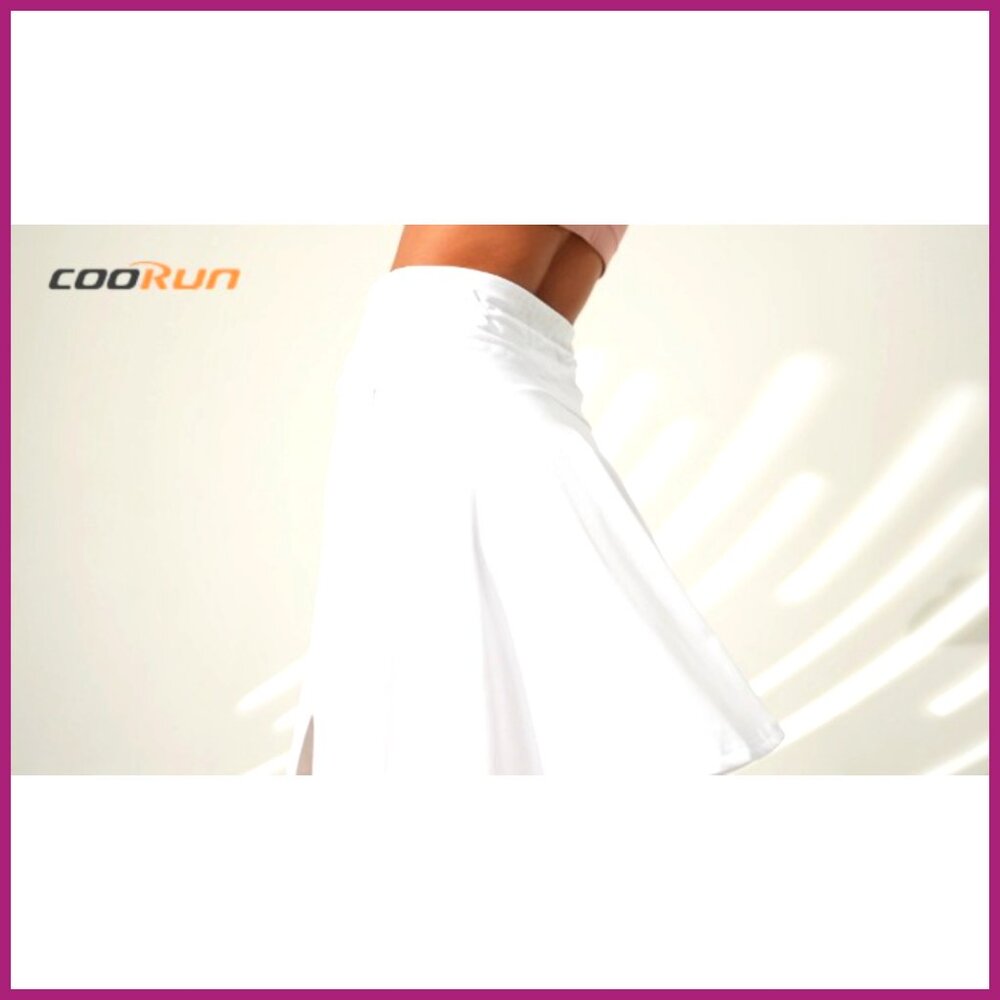 Polyester Athletic Skort With Pockets High Waiste… - image 7